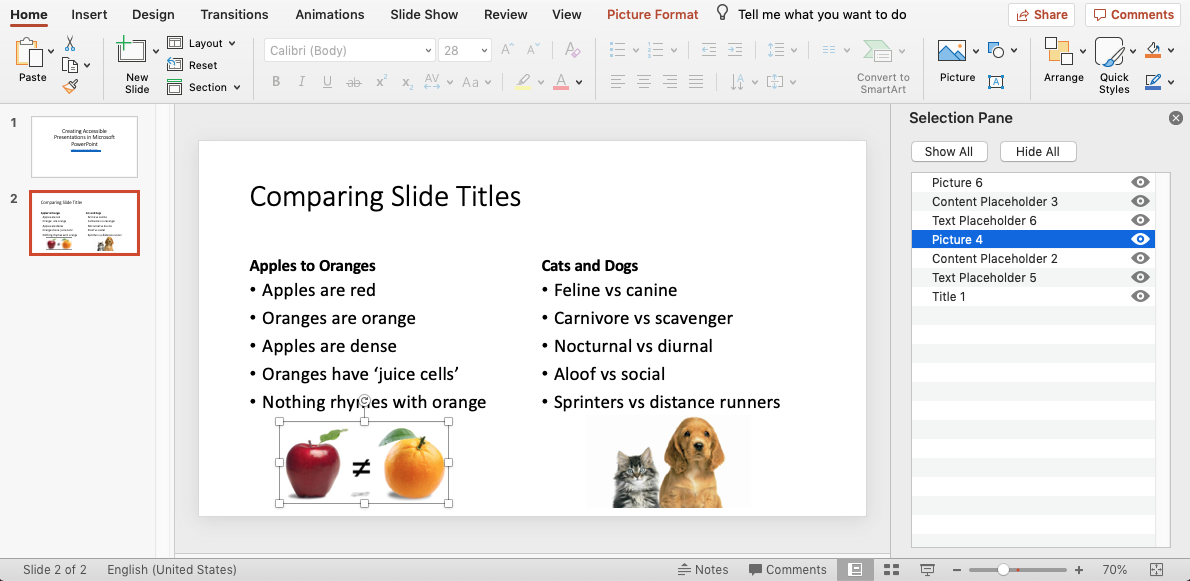 bullet points in mac powerpoint wont go back for header